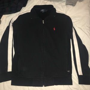 black polo ralph lauren zip up